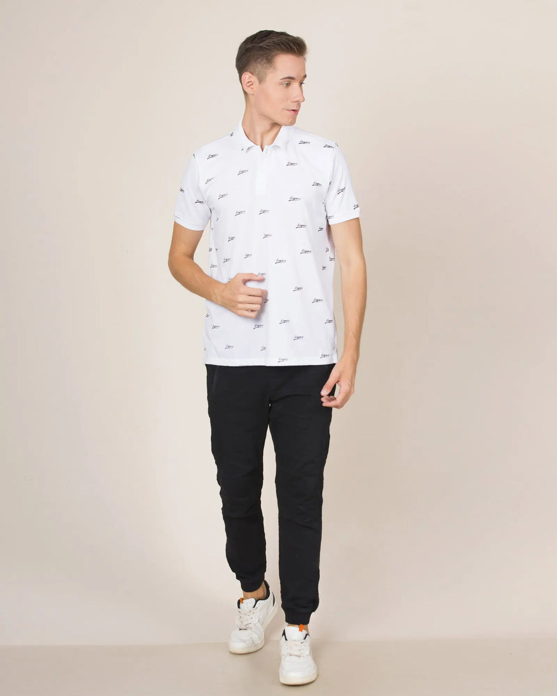 Legacy London | Logo Looks - Short Sleeved Men's Legacy Printed Shirt Legacy London