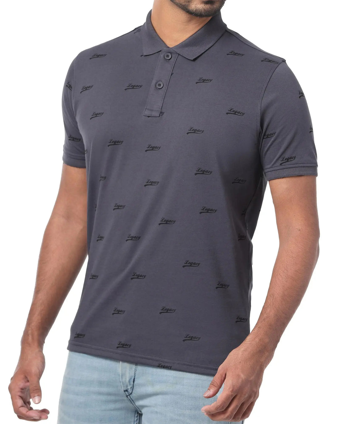 Legacy London | Logo Looks - Short Sleeved Men's Legacy Printed Shirt Legacy London
