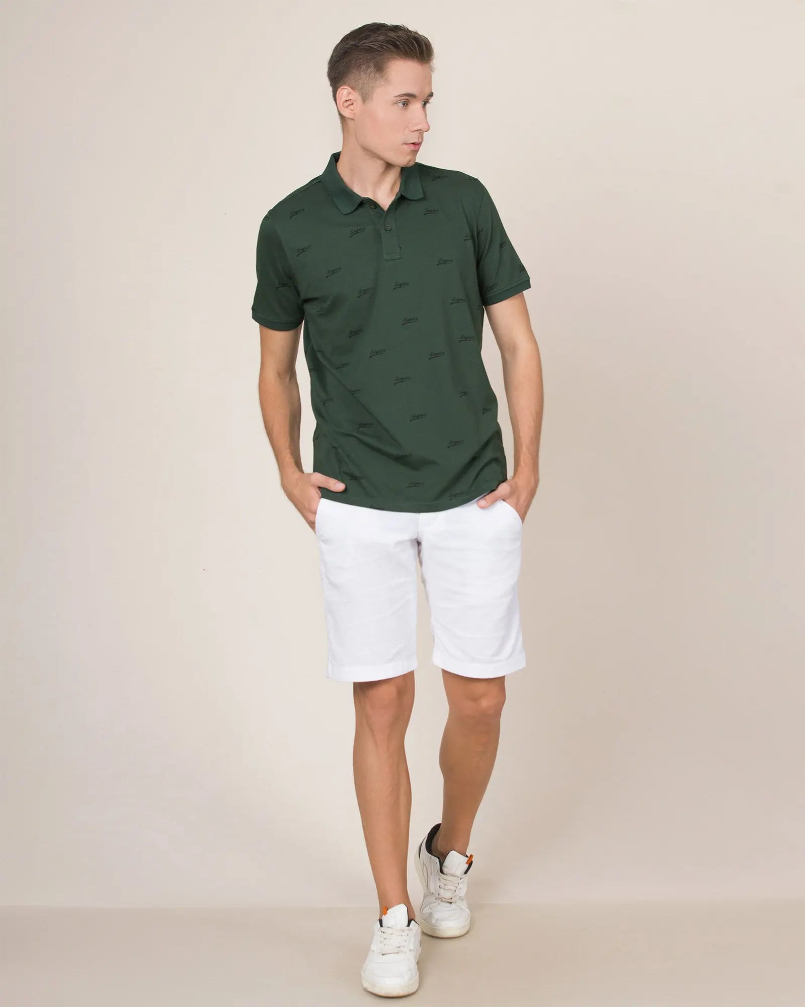 Legacy London | Logo Looks - Short Sleeved Men's Legacy Printed Shirt Legacy London