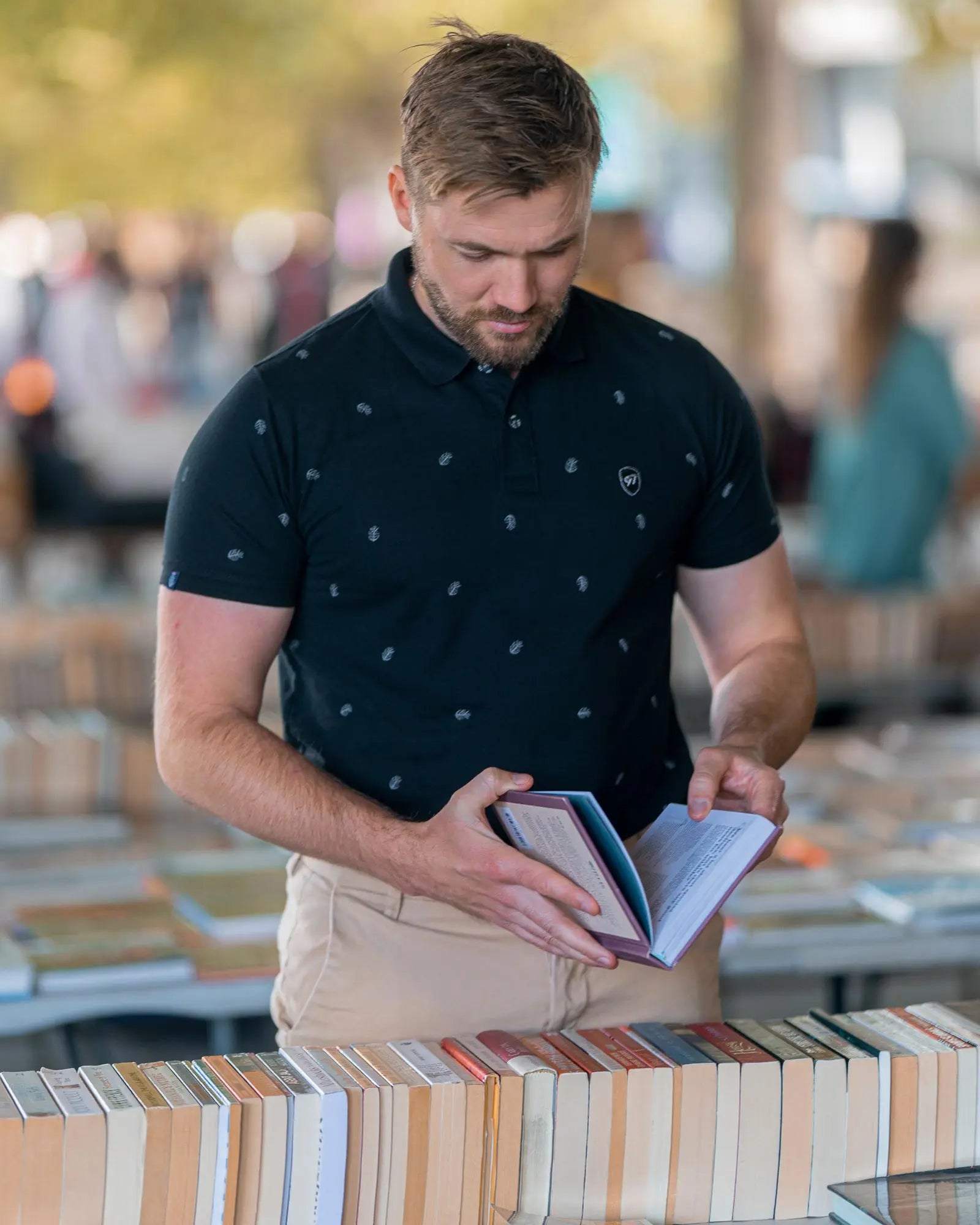 Legacy London | Logo Looks - Short Sleeved Men's Printed Shirt Legacy London