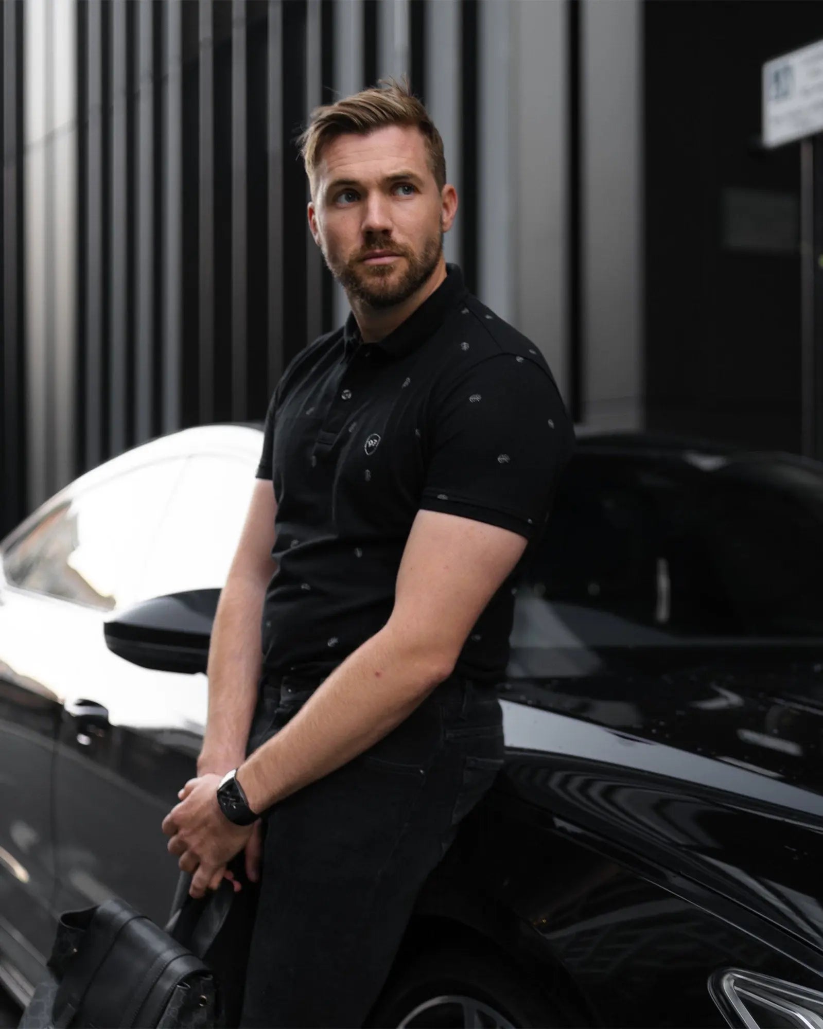 Legacy London | Logo Looks - Short Sleeved Men's Printed Shirt Legacy London