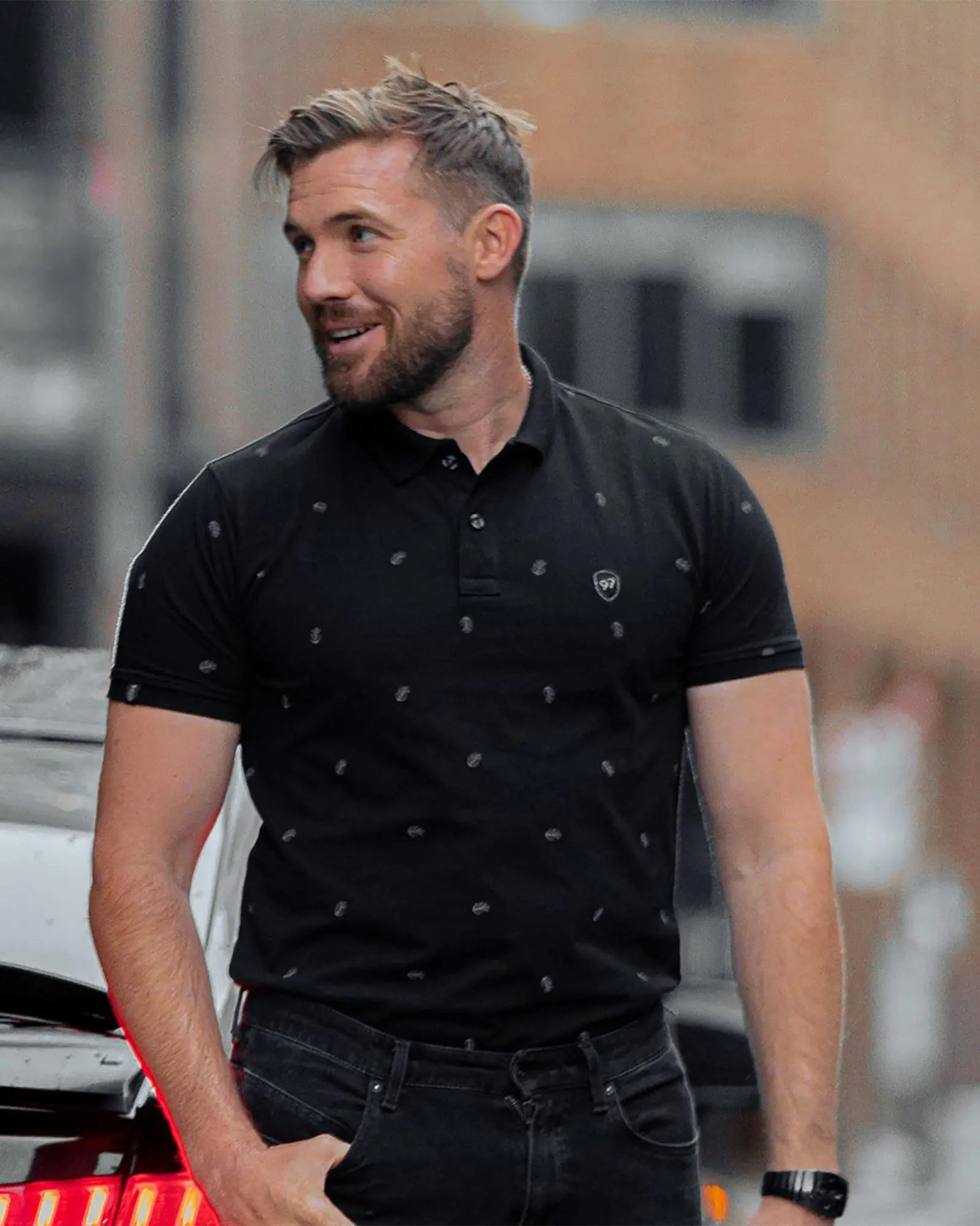 Legacy London | Logo Looks - Short Sleeved Men's Printed Shirt Legacy London