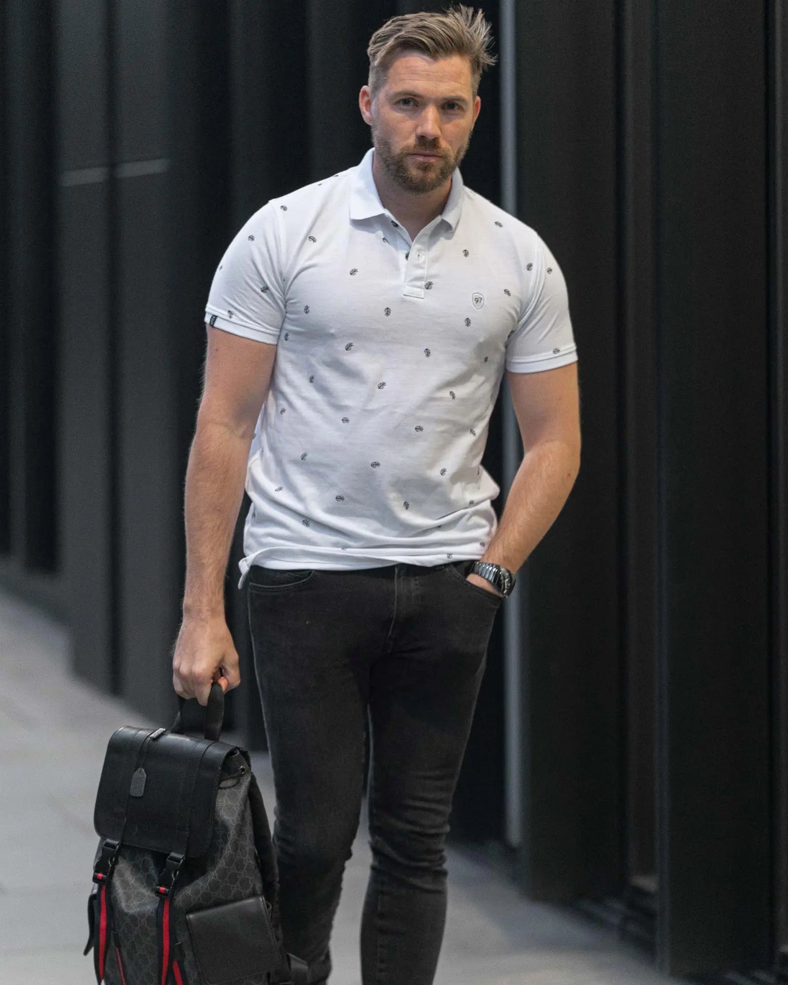 Legacy London | Logo Looks - Short Sleeved Men's Printed Shirt Legacy London